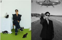 韩庚时尚造型搭配Prada太阳眼镜 尽显前卫时尚气质